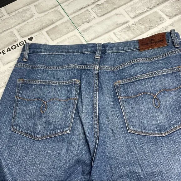 Lauren Ralph Lauren Classic Straight Jeans. Denim. Size 12. Preowned. - Picture 6 of 12